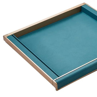 Higold B Series Pull Out Wardrobe Storage Tray Fits 600mm Cabinet Teal with Satin Champagne - Sydney Home Centre