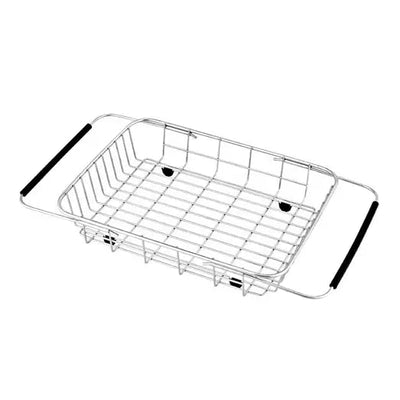 Higold Stainless Steel Expandable Dish Drainer Basket Kitchen Accessory 444mm Max Length - Sydney Home Centre