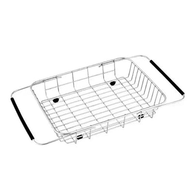 Higold Stainless Steel Expandable Dish Drainer Basket Kitchen Accessory 444mm Max Length - Sydney Home Centre