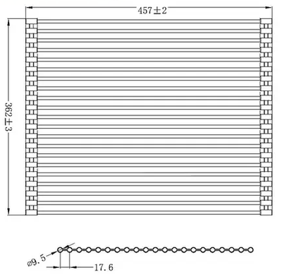 Higold Stainless Steel Rollable Drainer Tray 450mm - Sydney Home Centre