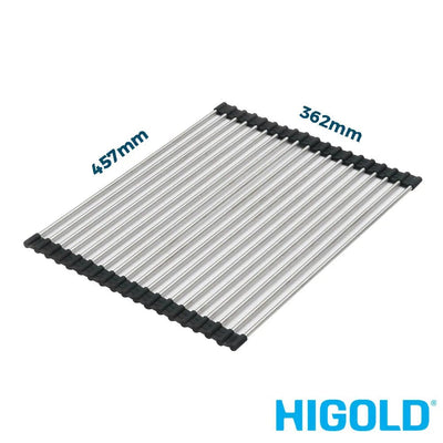 Higold Stainless Steel Rollable Drainer Tray 450mm - Sydney Home Centre