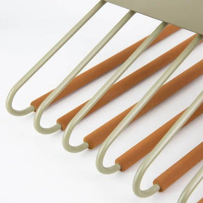 Higold Trousers Holder Top Mount Holds 9 Pairs Orange with Cobalt Gold - Sydney Home Centre