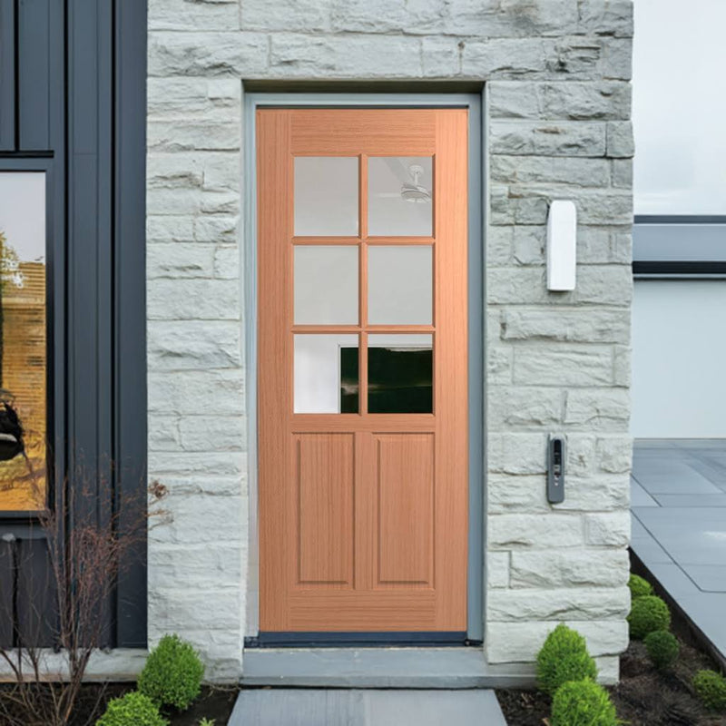 Hume Doors Joinery JST6 (2040mm x 820mm x 40mm) Engineered Joinery SPM Unglazed Entrance Door