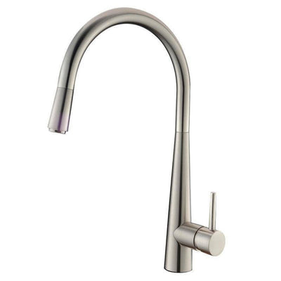 MN Kasper Pull Out Kitchen Mixer Brushed Nickel