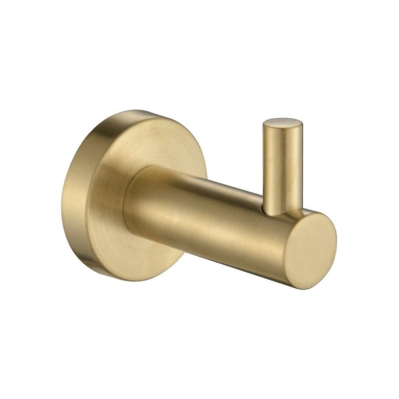 MN Mirage Robe Hook Brushed Bronze