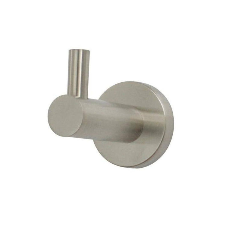 MN Mirage Single Robe Hook Brushed Nickel