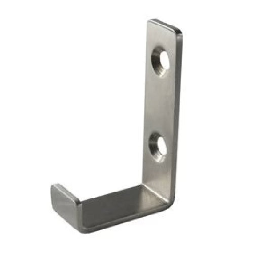 Dolphy Stainless Steel Single Robe Hook Silver (DBRH0005)