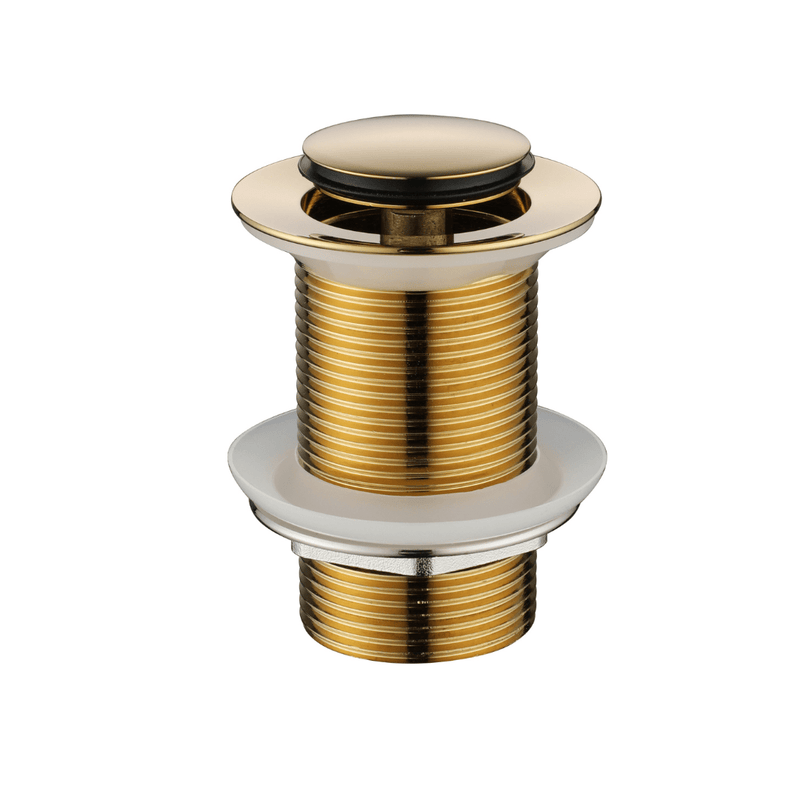 MN 32mm Pop - Up Waste Non Overlow PVD Polished Brass - Sydney Home Centre