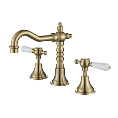 MN Bordeaux 1/4 Turn Basin Set Brushed Gold - Sydney Home Centre