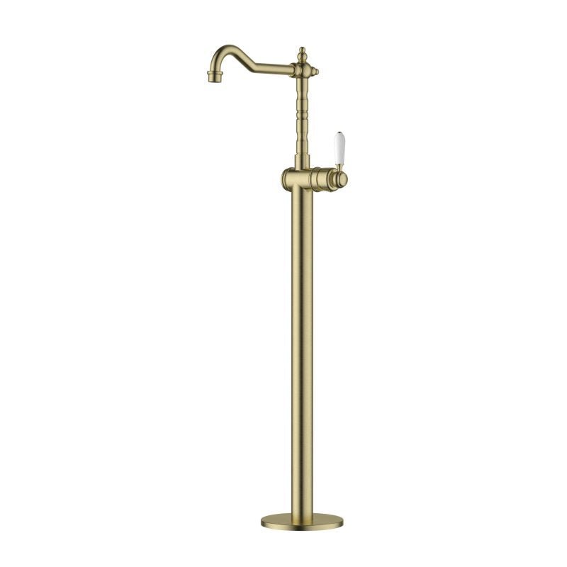 MN Bordeaux Freestanding Bath Mixer PVD Brushed Bronze - Sydney Home Centre