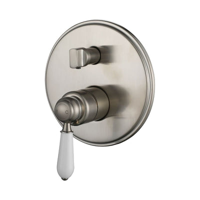 MN Bordeaux Shower Diverter Brushed Nickel - Sydney Home Centre