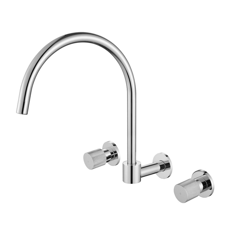 MN Cadence 1/4 Turn Wall Sink Set Chrome - Sydney Home Centre