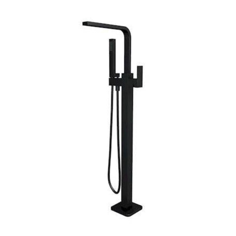 MN Chao Freestanding Bath Mixer Matte Black - Sydney Home Centre