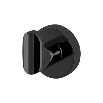 MN Eva Single Robe Hook Electroplated Matte Black - Sydney Home Centre