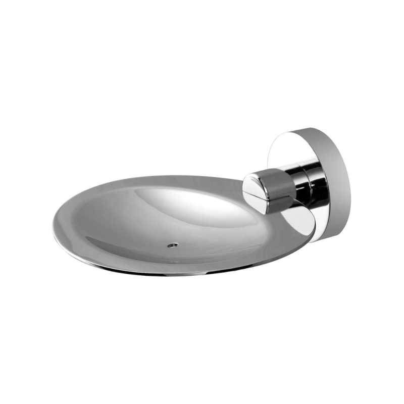 MN Eva Soap Dish Electroplated Chrome - Sydney Home Centre