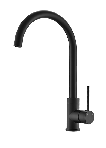 MN Grace Kitchen Mixer Electroplated Matte Black - Sydney Home Centre