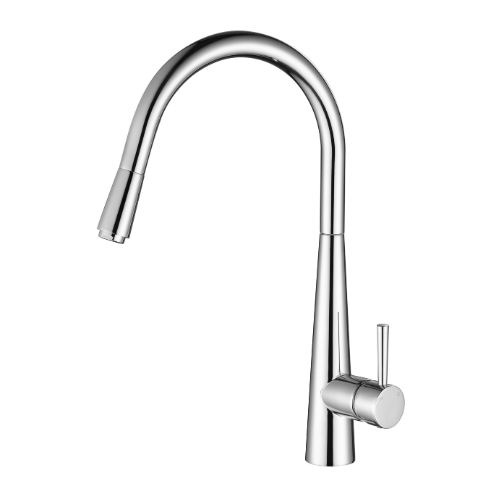 MN Kasper Pull Out Kitchen Mixer Electroplated Chrome - Sydney Home Centre