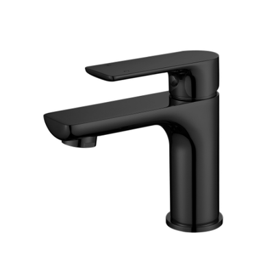 MN Kiama Basin Mixer Electroplated Matte Black - Sydney Home Centre