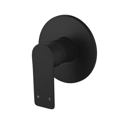 MN Kiama Shower Mixer Electroplated Matte Black - Sydney Home Centre