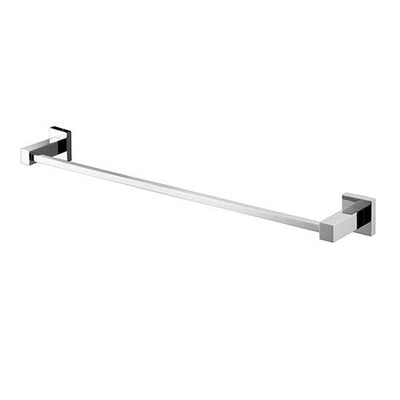 MN Lux Single Towel Rail 750mm Electroplated Chrome - Sydney Home Centre