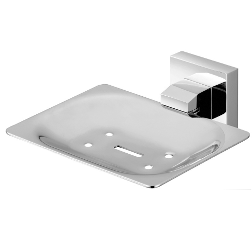 MN Lux Soap Dish Electroplated Chrome - Sydney Home Centre