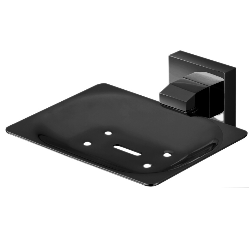 MN Lux Soap Dish Electroplated Matte Black - Sydney Home Centre