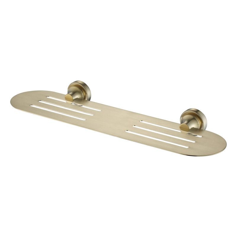 MN Medoc Metal Shelf PVD Brushed Bronze - Sydney Home Centre