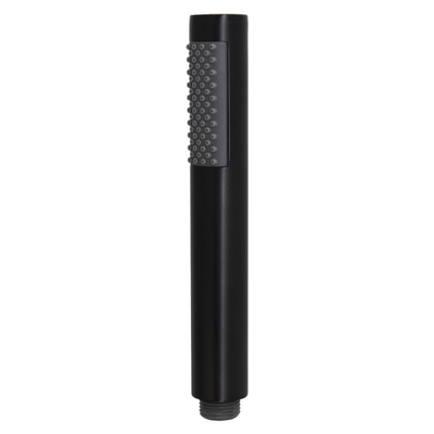 MN Microphone Hand Shower Round Electroplated Matte Black - Sydney Home Centre