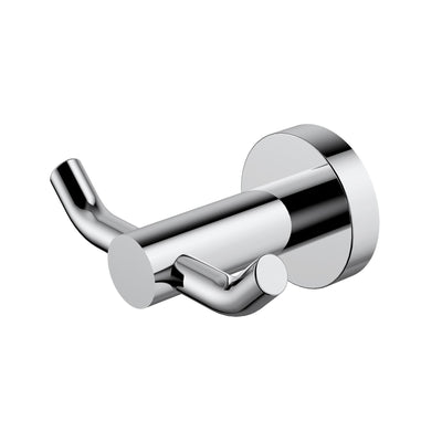 MN Mirage Double Robe Hook Electroplated Chrome - Sydney Home Centre