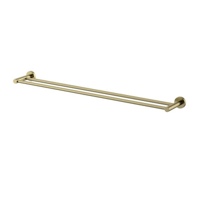 MN Mirage Double Towel Rail 750mm PVD Brushed Bronze - Sydney Home Centre