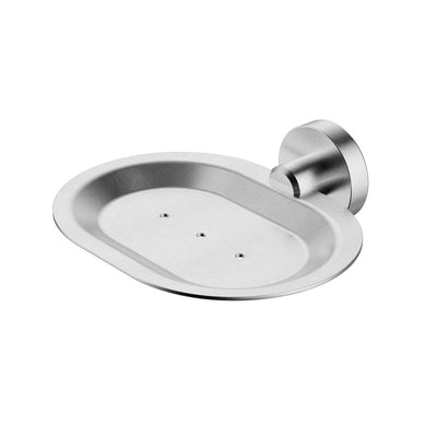 MN Mirage Soap Dish Electroplated Brushed Chrome - Sydney Home Centre