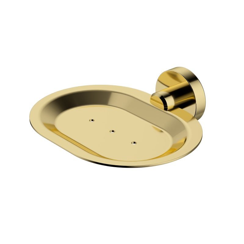 MN Mirage Soap Dish PVD Polished Brass - Sydney Home Centre