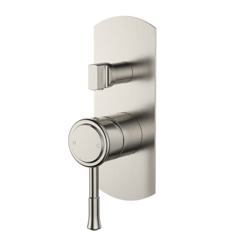 MN Montpellier Diverter Mixer PVD Brushed Nickel - Sydney Home Centre