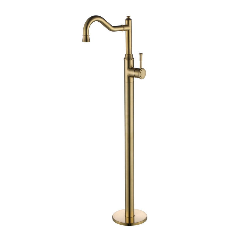 MN Montpellier Freestanding Bath Mixer PVD Brushed Bronze - Sydney Home Centre