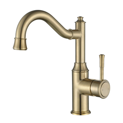 MN Montpellier High Rise Basin Mixer Brushed Bronze - Sydney Home Centre