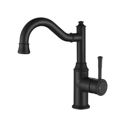 MN Montpellier High Rise Basin Mixer Matte Black - Sydney Home Centre