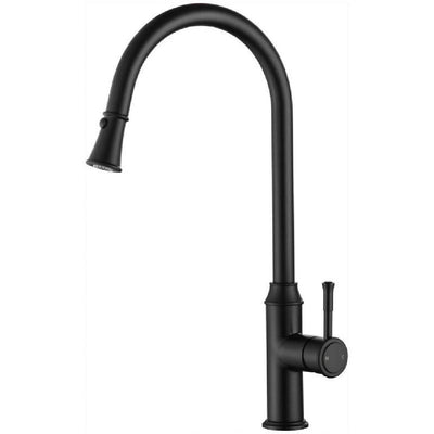 MN Montpellier Pull Out Kitchen Mixer Matte Black - Sydney Home Centre