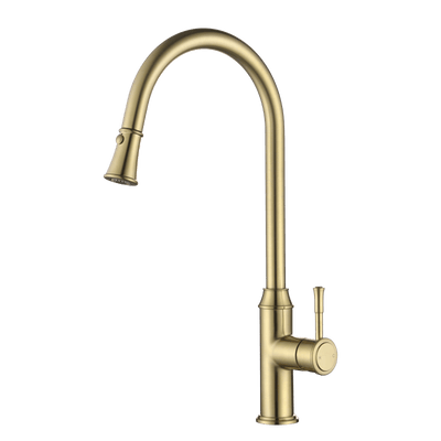 MN Montpellier Pull Out Kitchen Mixer PVD Brushed Bronze - Sydney Home Centre