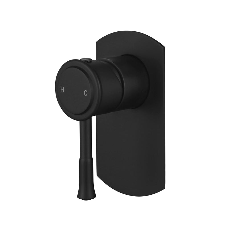 MN Montpellier Shower Mixer Matte Black - Sydney Home Centre