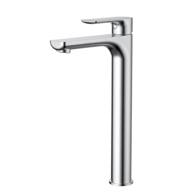 MN Nova High Rise Basin Mixer Electroplated Brushed Chrome - Sydney Home Centre