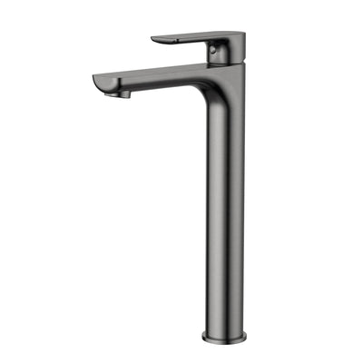 MN Nova High Rise Basin Mixer Electroplated Gunmetal - Sydney Home Centre