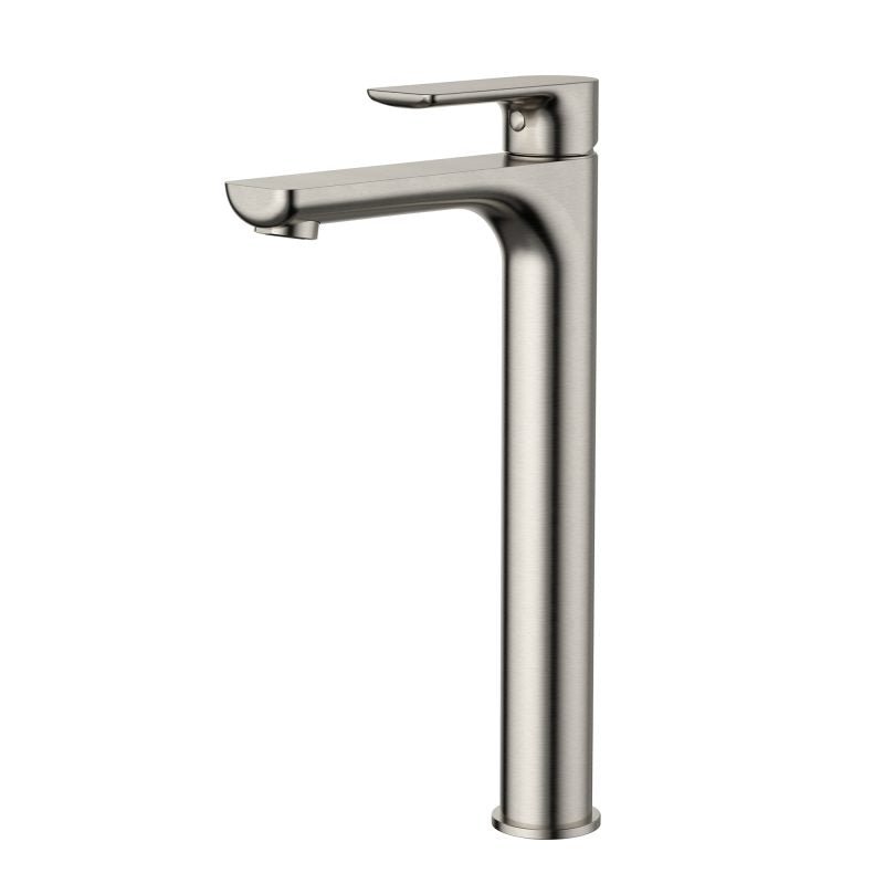 MN Nova High Rise Basin Mixer PVD Brushed Nickel - Sydney Home Centre