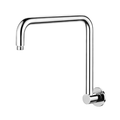 MN Round High Rise Shower Arm 350mm Electroplated Chrome - Sydney Home Centre