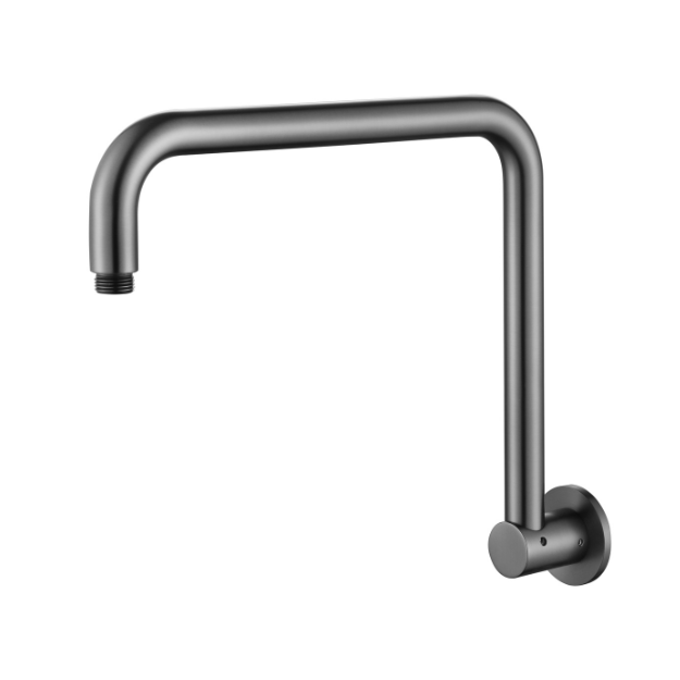 MN Round High Rise Shower Arm 350mm Electroplated Gunmetal - Sydney Home Centre