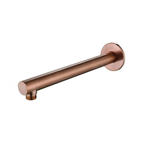 MN Round Shower Arm 300mm PVD Champagne - Sydney Home Centre