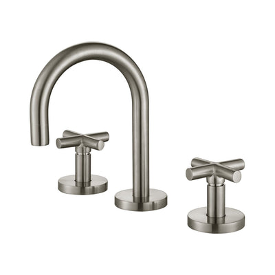 MN Ryker 1/4 Turn Basin Set Brushed Nickel - Sydney Home Centre