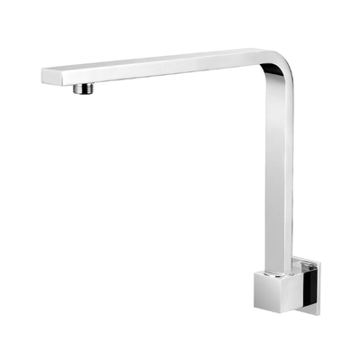 MN Square High Rise Shower Arm 350mm Electroplated Chrome - Sydney Home Centre