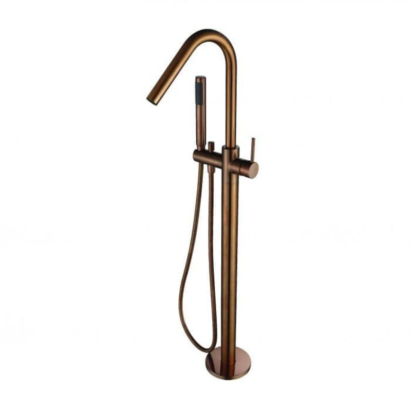 MN Star Freestanding Bath Mixer Champagne - Sydney Home Centre