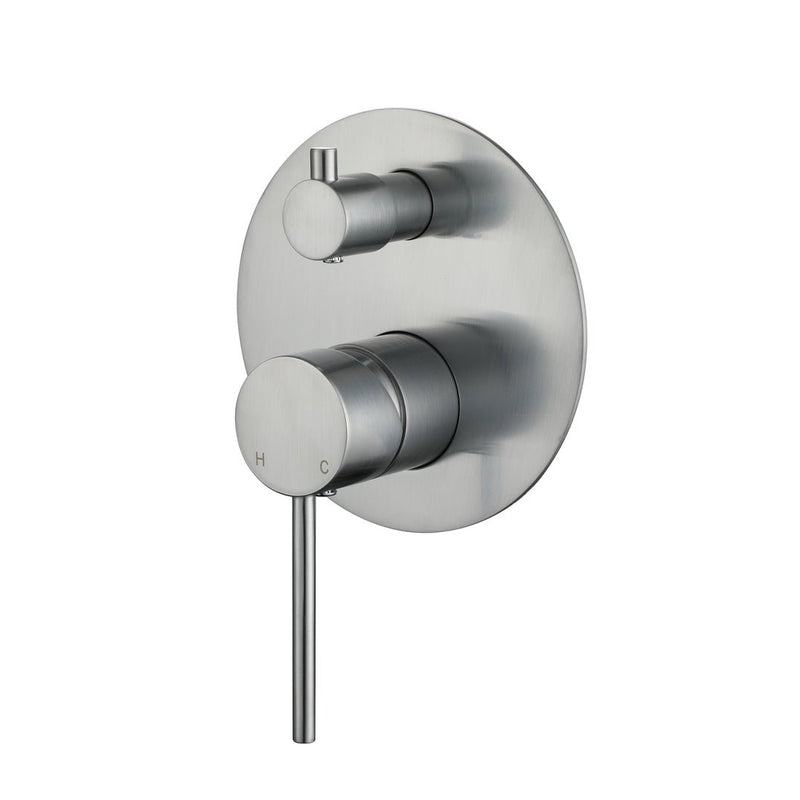 MN Star Mini Diverter Shower Mixer Electroplated Brushed Chrome - Sydney Home Centre