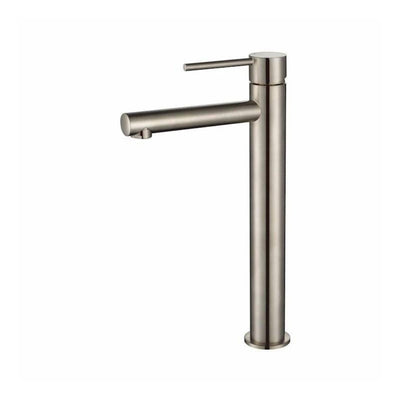 MN Star Mini High Rise Basin Mixer Brushed Nickel - Sydney Home Centre